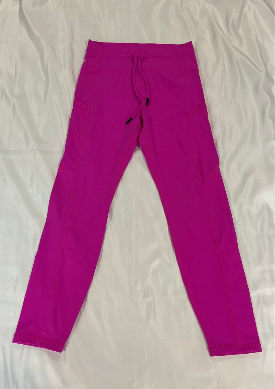 Zyia Active Hot Pink 7/8 Cargo Pocket Leggings Size 6-8